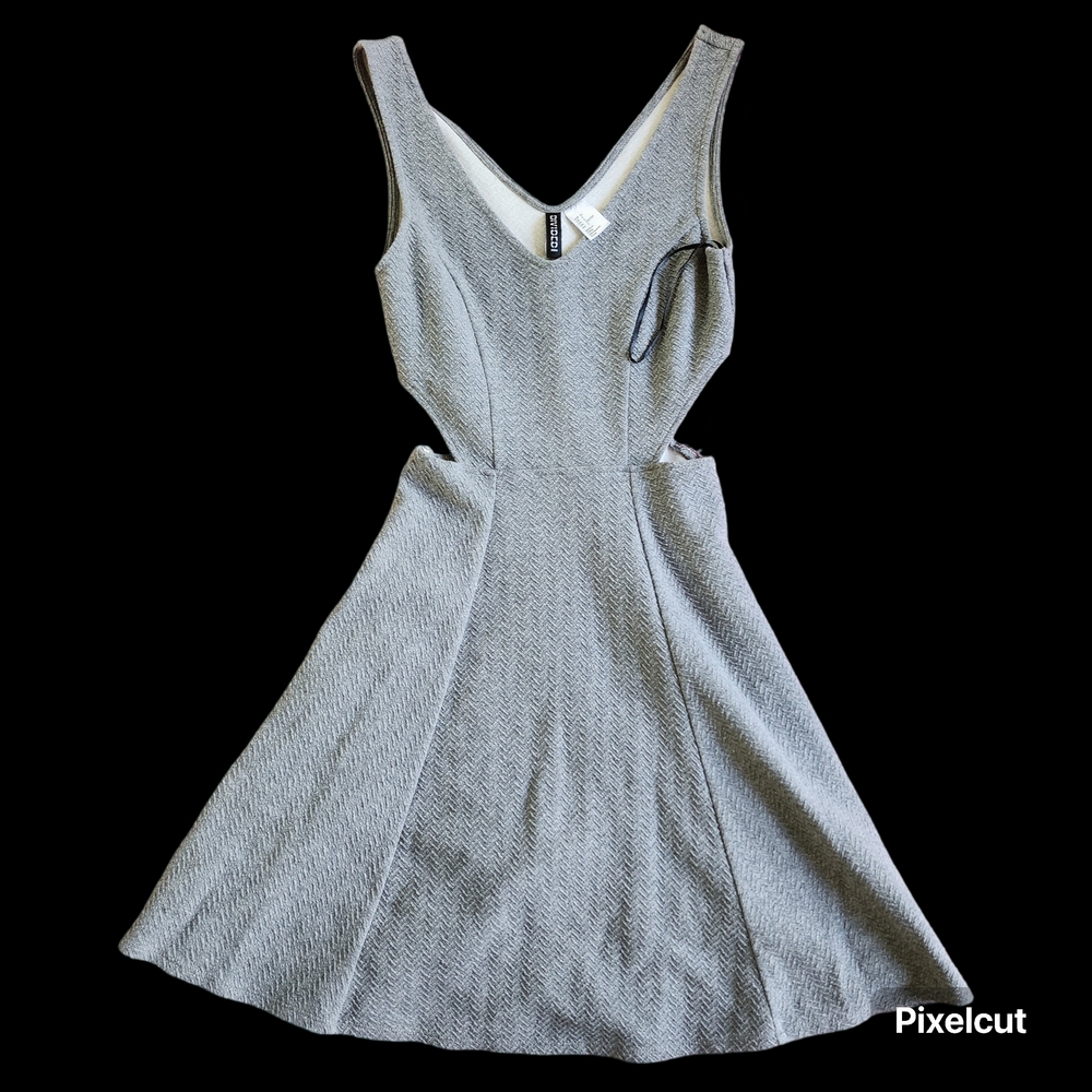 Gray Sleeveless Dress